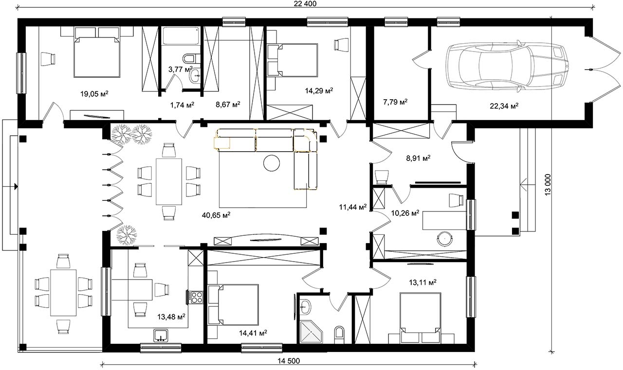 план с котельной у гаража