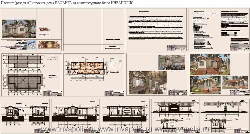 Состав паспорта проекта Паланга